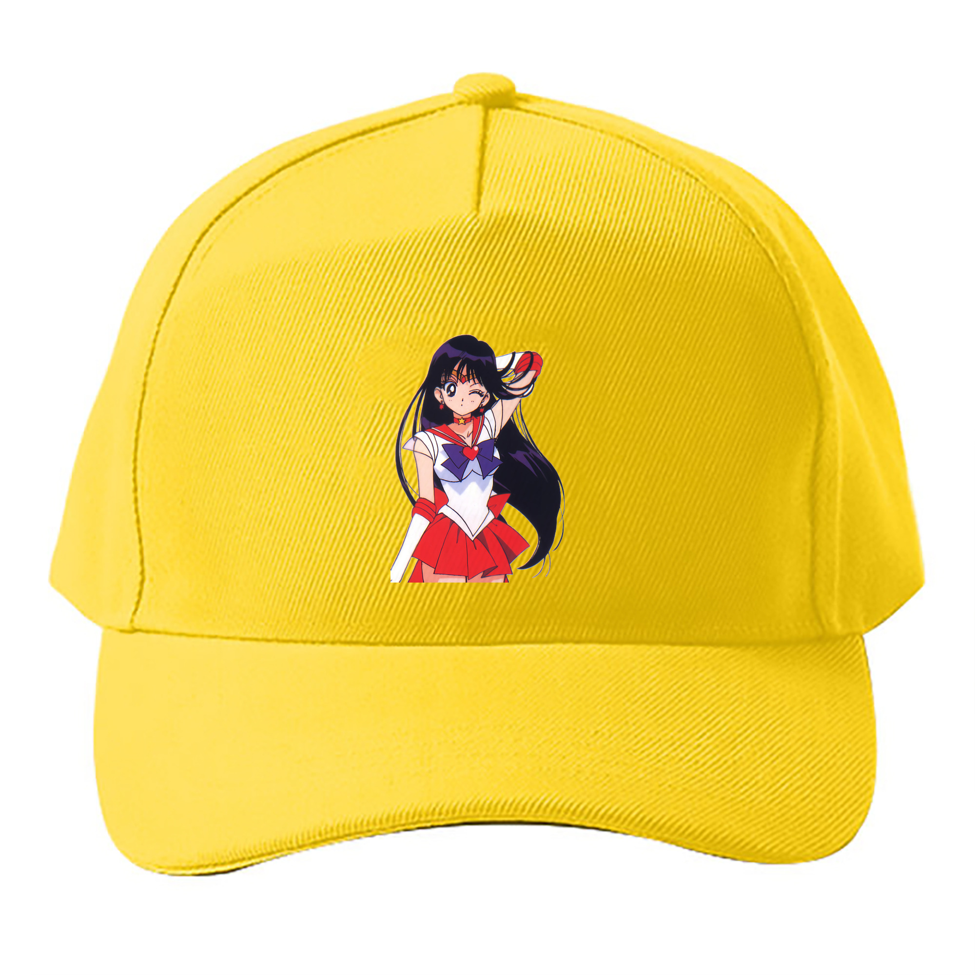 （画像用） 美少女戦士セーラームーン 火野レイ ひの レイ Sailor Moon Hino Rei （セーラーマーズ,Sailor Mars） ベースボールキャップ 綿100％ 男女兼用 帽子 スポーツ